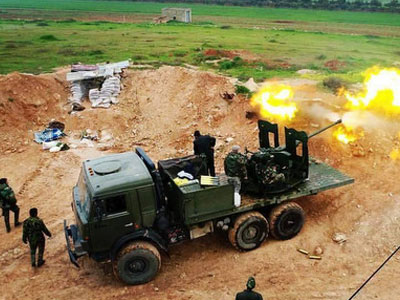 Quân đội Syria nổ súng bắn máy bay do thám Mỹ