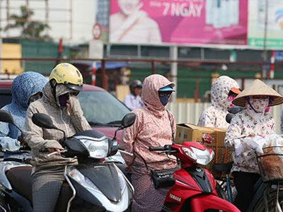 Không khí lạnh sắp xua tan nắng nóng ở miền Bắc