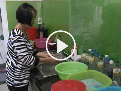 Video: Chung cư cao cấp khốn đốn vì thiếu nước