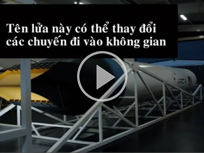 Video: Tên lửa đặc biệt bay đến không gian chỉ trong 5 phút