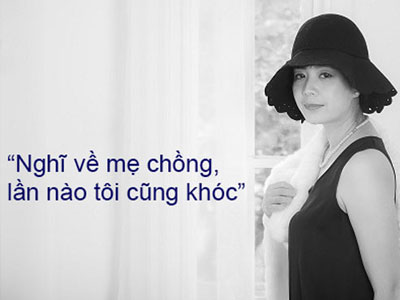 Diễn viên Chiều Xuân khóc khi kể chuyện sống chung với mẹ chồng