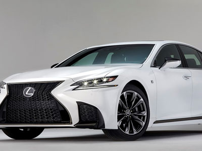 Lexus LS 500 F Sport trình làng tại triển lãm xe New York