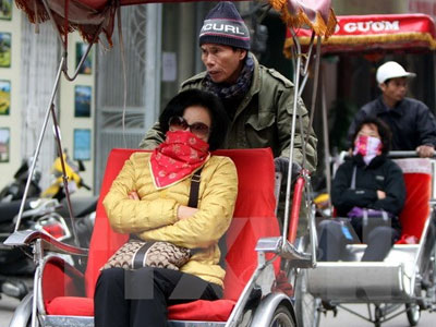 Nhiệt độ ở miền Bắc tiếp tục giảm do ảnh hưởng không khí lạnh