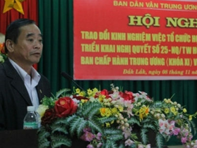 Nguyên Trưởng Ban Dân vận Tỉnh ủy Đắk Lắk bị đồn có con riêng: "Tôi chỉ nói giỡn thôi"