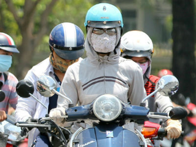 Sài Gòn có thể nắng rát da suốt một tuần