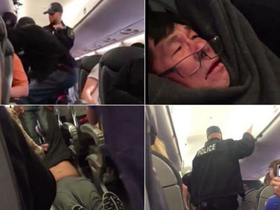 United Airlines hứa hoàn trả tiền vé sau vụ lôi hành khách khỏi máy bay