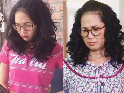Cô gái nổi tiếng vì quá giống mẹ chồng phim "Sống chung với mẹ chồng"