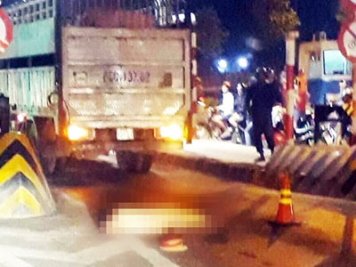 Thiếu tá cảnh sát bị ôtô tông chết khi làm nhiệm vụ