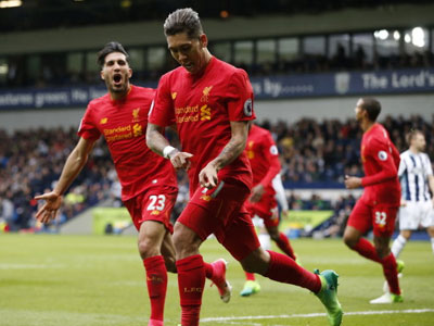 Firmino “nổ súng”, Liverpool thắng chật vật West Brom