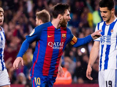 Messi sút xa ghi bàn, Barca tìm lại niềm vui chiến thắng