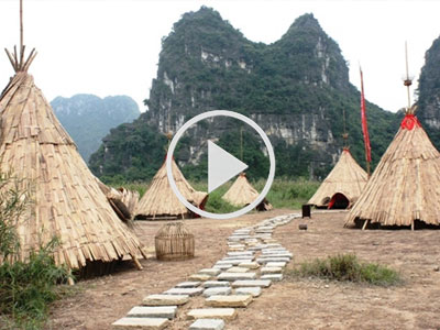 Video: Hai phút dạo quanh trường quay Đảo đầu lâu