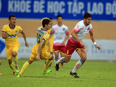 CLB Sài Gòn kiến nghị trọng tài về "bàn thắng bị cướp" ở V-League