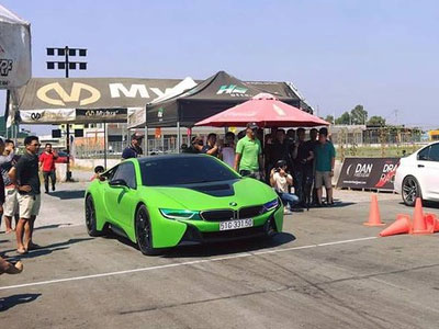 Loạt xe thể thao tiền tỷ của các tay chơi Sài thành đua drag cuối tuần