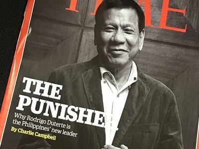 Duterte dẫn đầu trong thăm dò người có ảnh hưởng nhất thế giới