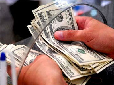 Giá USD ngân hàng bật tăng