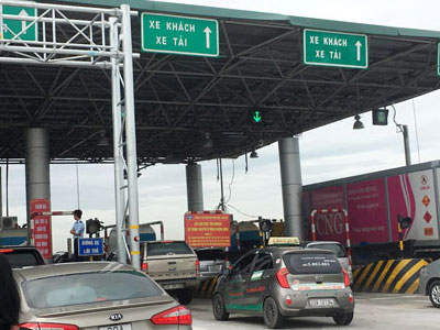 Dỡ bỏ một trạm thu phí trên cao tốc Cầu Giẽ - Ninh Bình