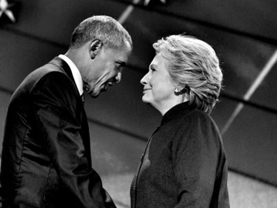 Hillary xin lỗi Obama sau thất bại trước Trump