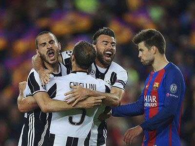Con số cho thấy sự tệ hại của Barcelona trước Juventus