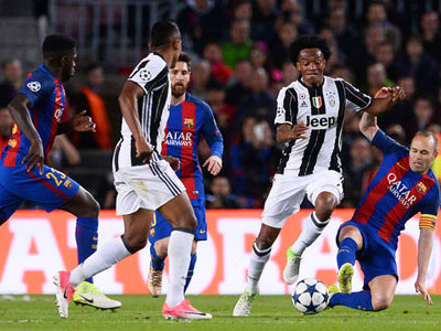 Những kỷ lục được thiết lập ở trận Barcelona 0-0 Juventus