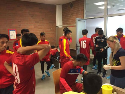 Văn Hậu, Tấn Tài khỏe nhất ở U20 Việt Nam