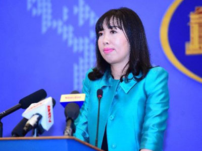 Việt Nam phản ứng việc Trung Quốc tập trận chiếm đảo ở Biển Đông