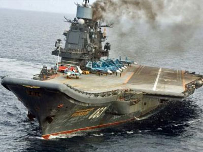 Nga lột xác tàu Kuznetsov với số tiền bằng 1/20 của Mỹ