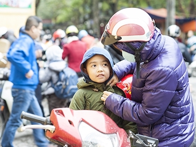 Bắc Bộ đón không khí lạnh, Nam Bộ có thể xuất hiện mưa đá