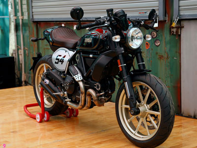 Chi tiết Ducati Scrambler Cafe Racer đầu tiên Việt Nam