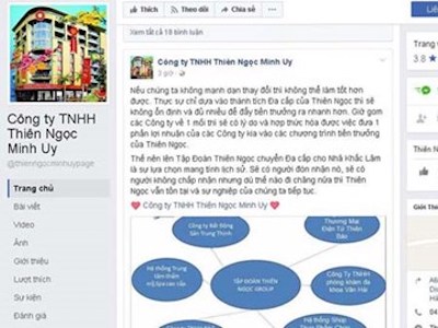 Chuyển hồ sơ Thiên Ngọc Minh Uy sang Cục Cảnh sát Kinh tế