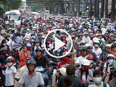 Video: Sự phát triển của xe máy ở TP HCM trong 5 năm qua