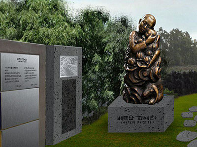 Đặt tượng xin lỗi Việt Nam ở đảo Jeju