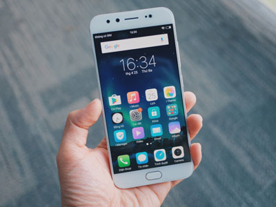 Mở hộp Vivo V5 Plus camera kép selfie "xoá phông" 20 MP