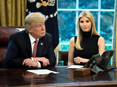 Ivanka phủ nhận đứng sau quyết định tấn công Syria của ông Trump