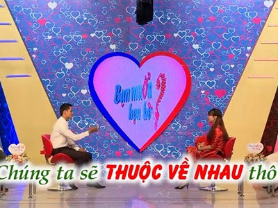 Chàng trai Bình Dương "tán" cả bà mối Cát Tường trên truyền hình