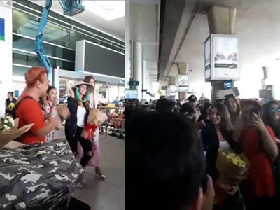 "Cô gái xinh nhất mạng xã hội" vừa đặt chân đến Sài Gòn
