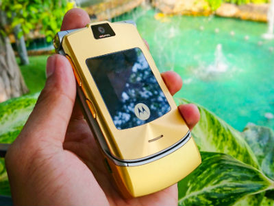 Motorola V3i phiên bản Dolce & Gabbana độc lạ tại Việt Nam