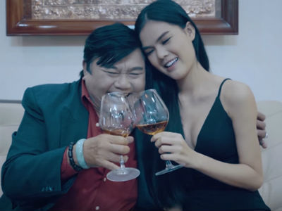 "Bản sao" Ngọc Trinh đóng phim "Không tiền cạp đất mà ăn"