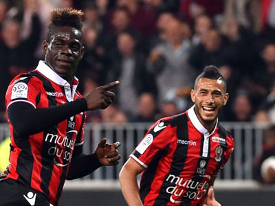 Balotelli ghi bàn, Nice hủy hoại hy vọng vô địch của PSG