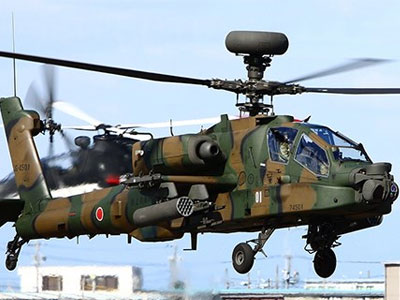 Nhật Bản nâng cấp công nghệ nhìn đêm trên trực thăng Apache