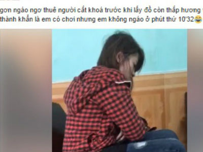 “Hot girl” nghi ngáo đá ngang nhiên vào nhà dân thắp hương cho các cụ rồi trộm đồ