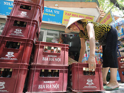 3 tháng đầu năm, Habeco lãi lớn nhờ bán vỏ chai