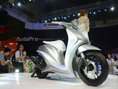 Yamaha đem dàn xe "khủng" đến triển lãm VMCS 2017, điểm nhấn là mẫu concept Glorious