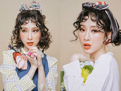 Angela Phương Trinh gây ấn tượng với mốt trang điểm giả tàn nhang