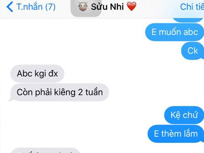 Chết cười khi các chàng sập bẫy vì bạn gái nhắn tin đòi "abc"