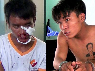 Cô gái đạp ngã xe hai tên cướp sau cuộc truy đuổi