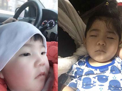 Em bé Lào Cai ngày nào nay đã biết cười đùa, biết chơi trò "vuốt ve, em thân yêu" bên mẹ nuôi 9X