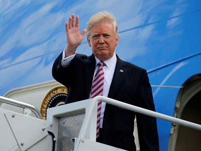 Tổng thống Trump sắp công du nước ngoài lần đầu tiên