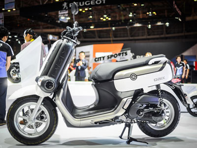 Xe tay ga Yamaha QBIX kiểu dáng lạ mắt tại Việt Nam