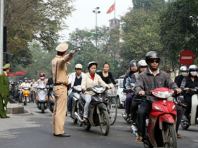 Hà Nội phân luồng giao thông phục vụ Hội nghị APEC