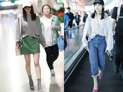 Street style của sao Hoa - Hàn đầu tháng 5